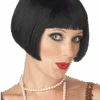 20s Flapper Black Wig 2 20s Flapper Black Wig -Smiffys Sale Store 00010941p