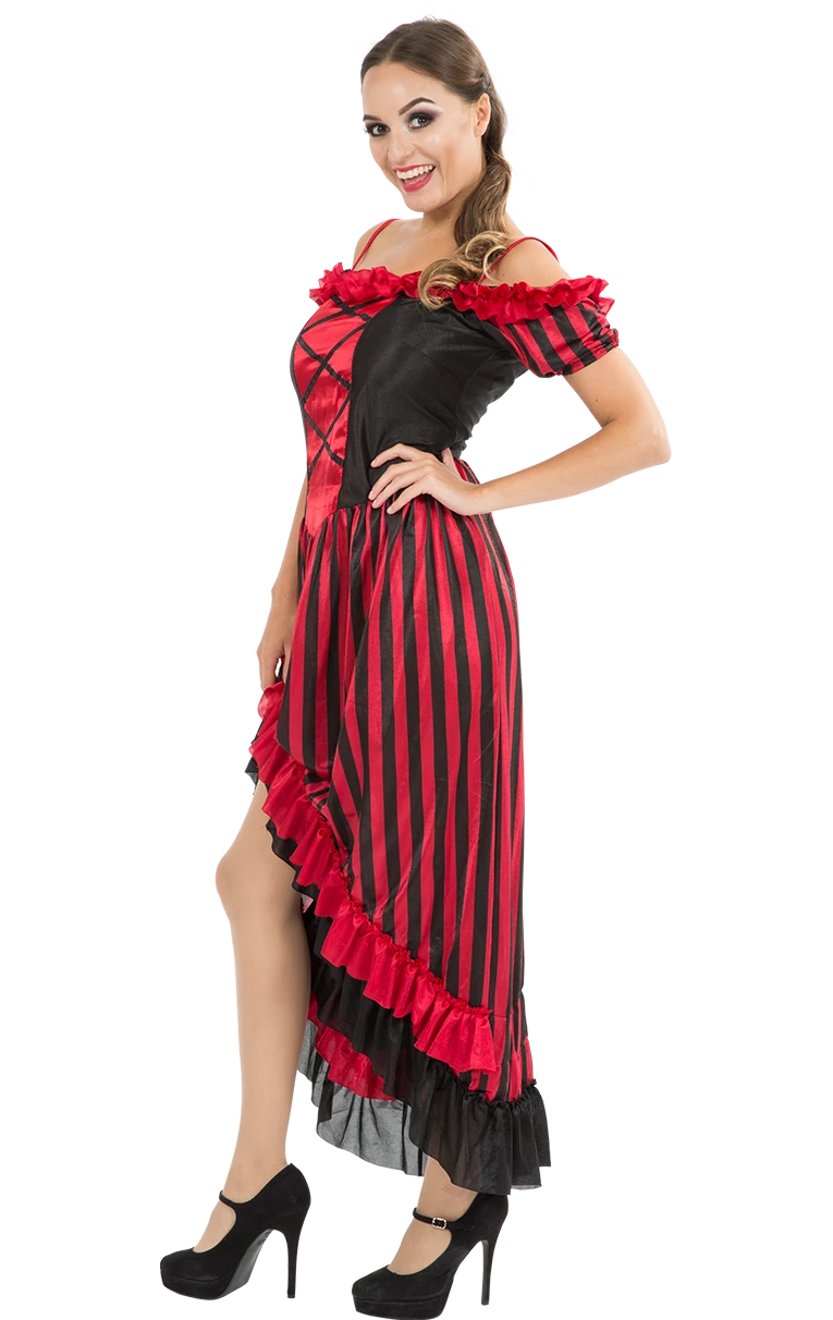 Adult Saloon Girl Costume 2 Adult Saloon Girl Costume - Image 2