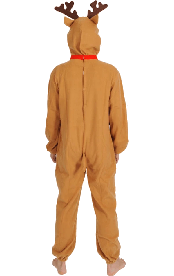 Adult Red Nosed Reindeer Costume 3 Adult Red Nosed Reindeer Costume - Image 3