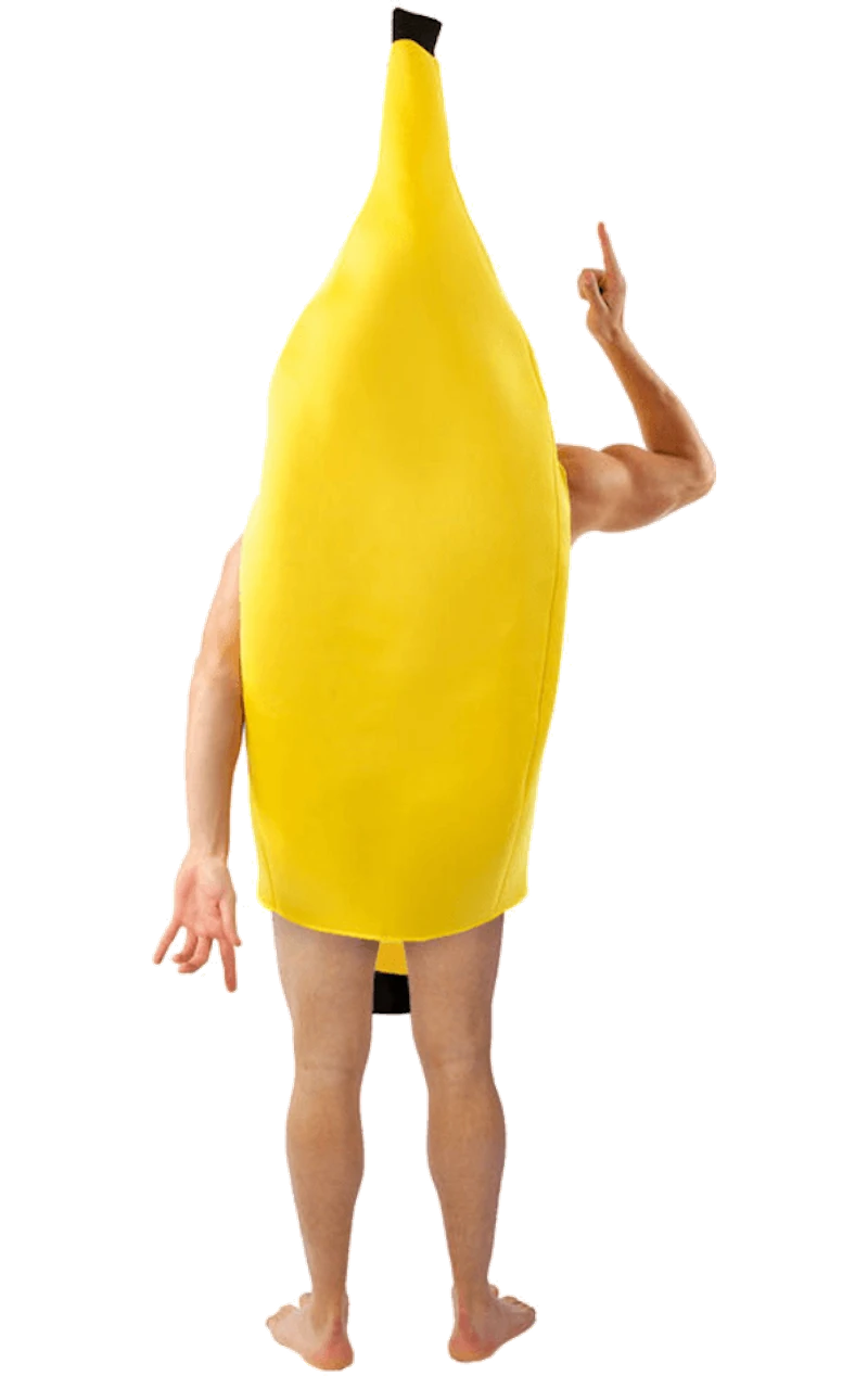 Adult Novelty Banana Costume 3 Adult Novelty Banana Costume - Image 3