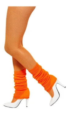 Smiffys Orange Leg Warmers Accessory