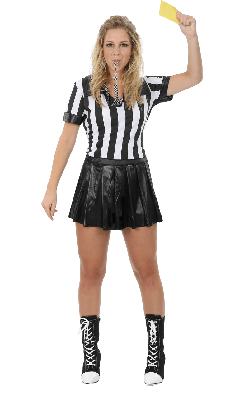 Adult Ladies Referee Costume 1 Adult Ladies Referee Costume