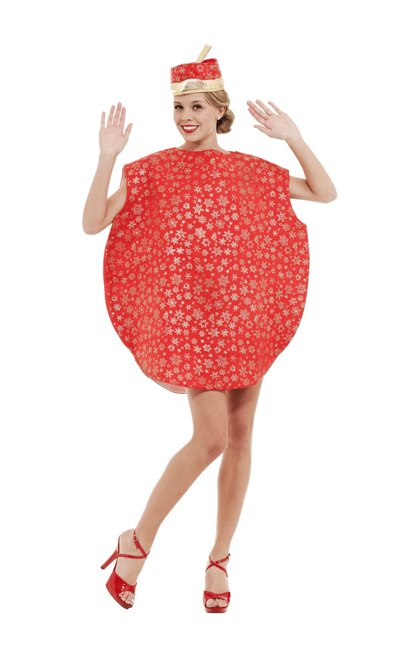 Adult Christmas Bauble Costume 1 Adult Christmas Bauble Costume
