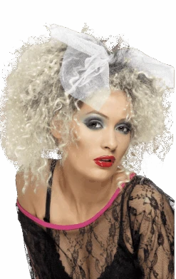 Smiffys 80s Wild Madonna Light Blonde Wig