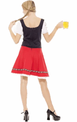 Womens Red Oktoberfest Bavarian Costume 5 Womens Red Oktoberfest Bavarian Costume -Smiffys Sale Store 00011812a02