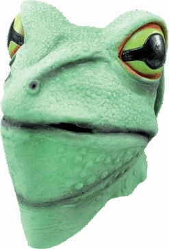 Latex Frog Facepiece