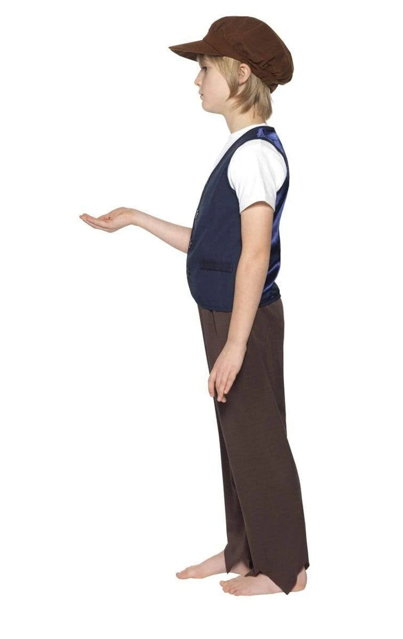 Smiffys Kids Victorian Orphan Costume 2 Smiffys Kids Victorian Orphan Costume - Image 2