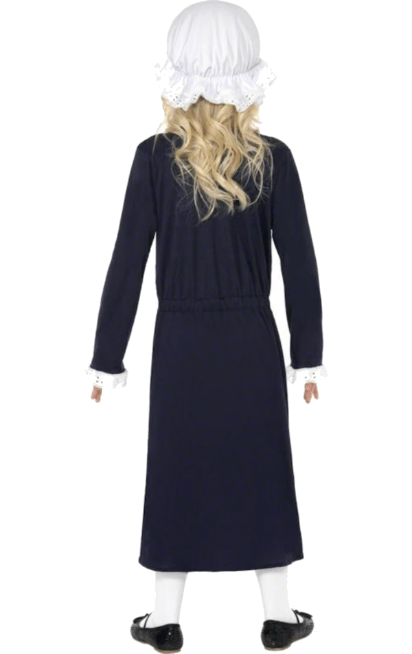 Smiffys Kids Victorian Maid Costume 3 Smiffys Kids Victorian Maid Costume - Image 3