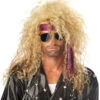 Heavy Metal Rocker Blonde Wig Accessory 3 Heavy Metal Rocker Blonde Wig Accessory -Smiffys Sale Store 00012212p