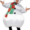 Smiffys Adult Inflatable Snowman Costume