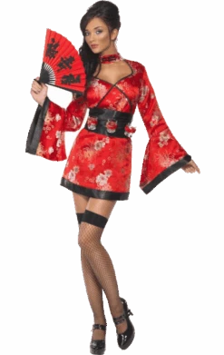 Smiffys Womens Vodka Geisha Costume