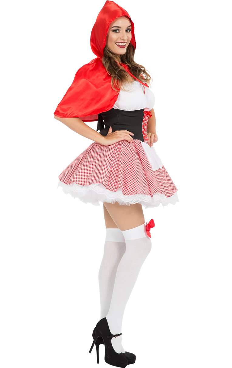 Adult Red Riding Hood Costume 2 Adult Red Riding Hood Costume - Image 2