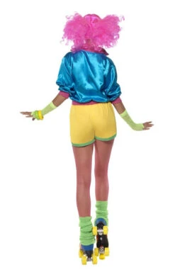 Smiffys Womens 80s Roller Disco Girl Costume 5 Smiffys Womens 80s Roller Disco Girl Costume -Smiffys Sale Store 00012650a02