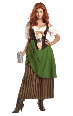 Ladies Tavern Maiden Costume