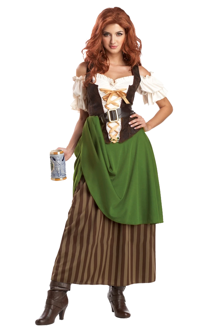 Ladies Tavern Maiden Costume 1 Ladies Tavern Maiden Costume