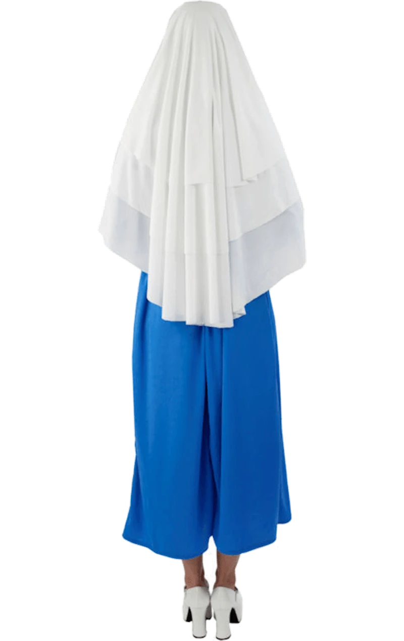 Adult Blue Nun Costume 3 Adult Blue Nun Costume - Image 3