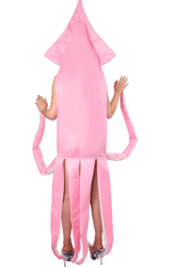 Adult Pink Squid Animal Costume -Smiffys Sale Store 00013372a02