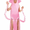 Adult Pink Squid Animal Costume 4 Adult Pink Squid Animal Costume -Smiffys Sale Store 00013372p