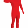 Adult Red Second Skin Costume