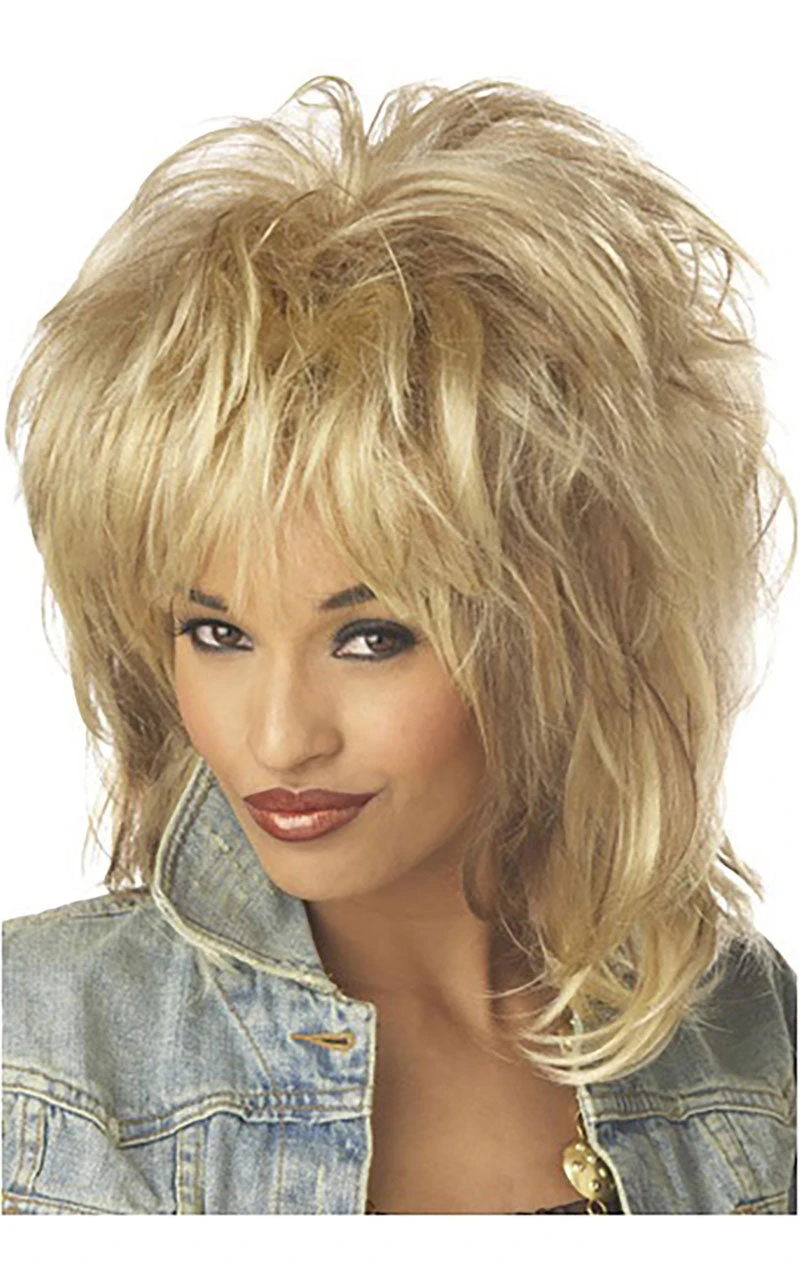 Tina Turner Rockin' Blonde Wig 1 Tina Turner Rockin' Blonde Wig