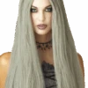 Palmer Long Grey Wig
