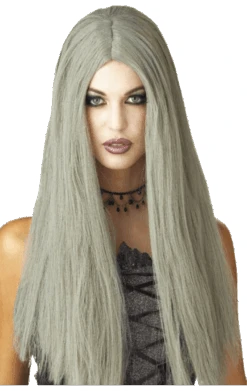 Palmer Long Grey Wig