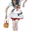 Smiffys Womens Zombie Halloween Dorothy Costume -Smiffys Sale Store 00014575p