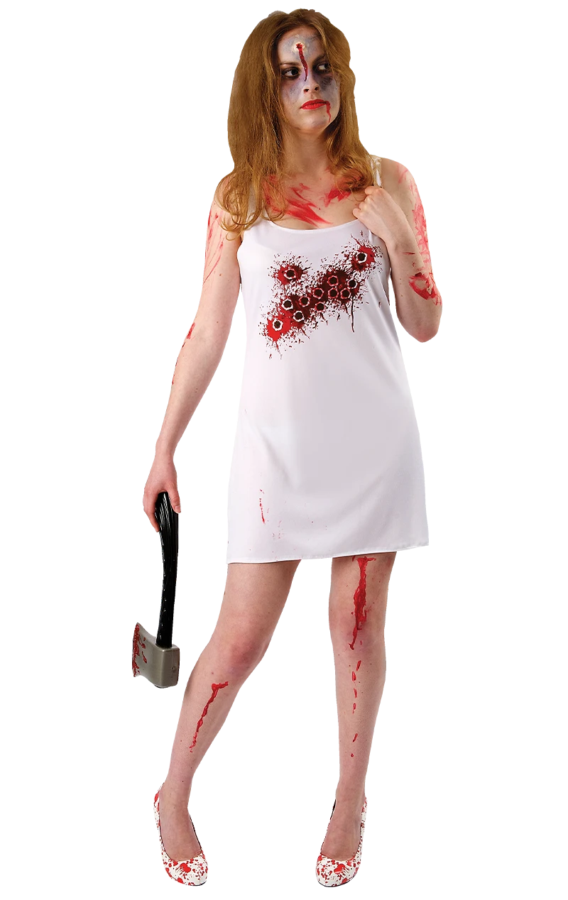 Ladies Bullet Hole Dress 1 Ladies Bullet Hole Dress