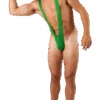 Adult Neon Green Borat Mankini 2 Adult Neon Green Borat Mankini -Smiffys Sale Store 00014683p