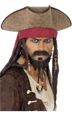 Smiffys Jack Sparrow Pirate Hat