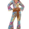 Smiffys Flower Hippy Costume