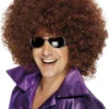Smiffys Big Afro Brown Wig -Smiffys Sale Store 00015160p