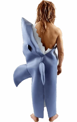 Adult Deluxe Shark Victim Costume -Smiffys Sale Store 00015531a02