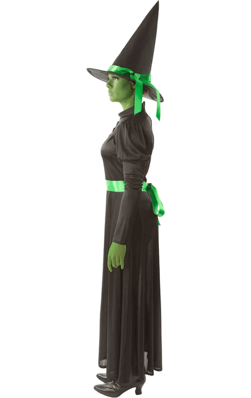 Adult Wicked Green West Witch Costume 2 Adult Wicked Green West Witch Costume - Image 2