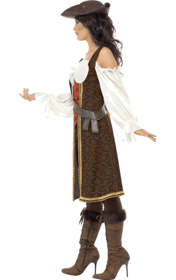 Smiffys Miss Swashbuckle Costume 2 Smiffys Miss Swashbuckle Costume - Image 2