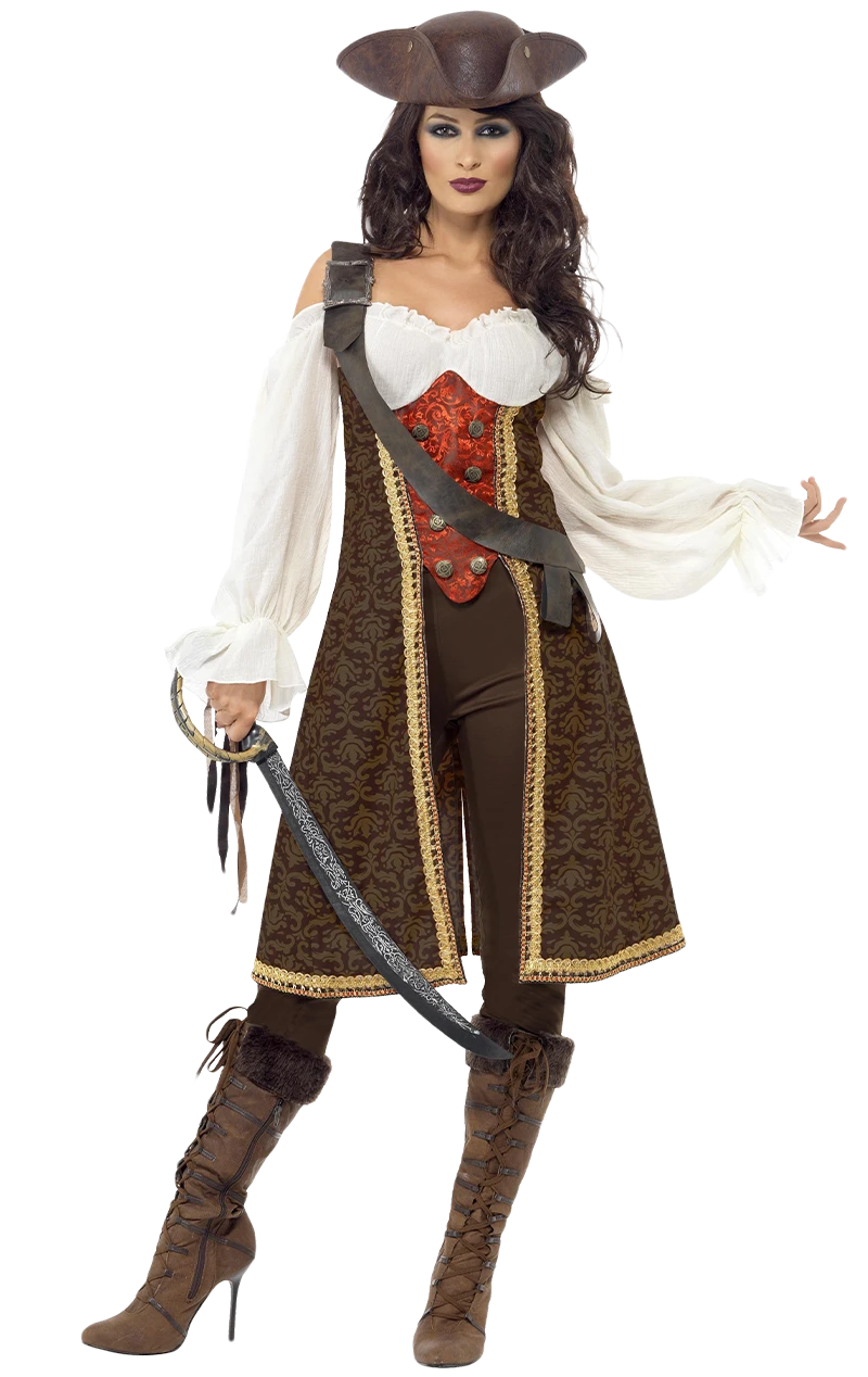 Smiffys Miss Swashbuckle Costume 1 Smiffys Miss Swashbuckle Costume