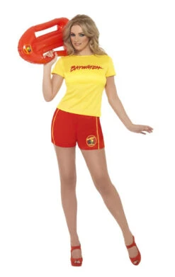 Smiffys Womens Baywatch Tee Costume