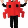 Adult Red Space Invader Costume
