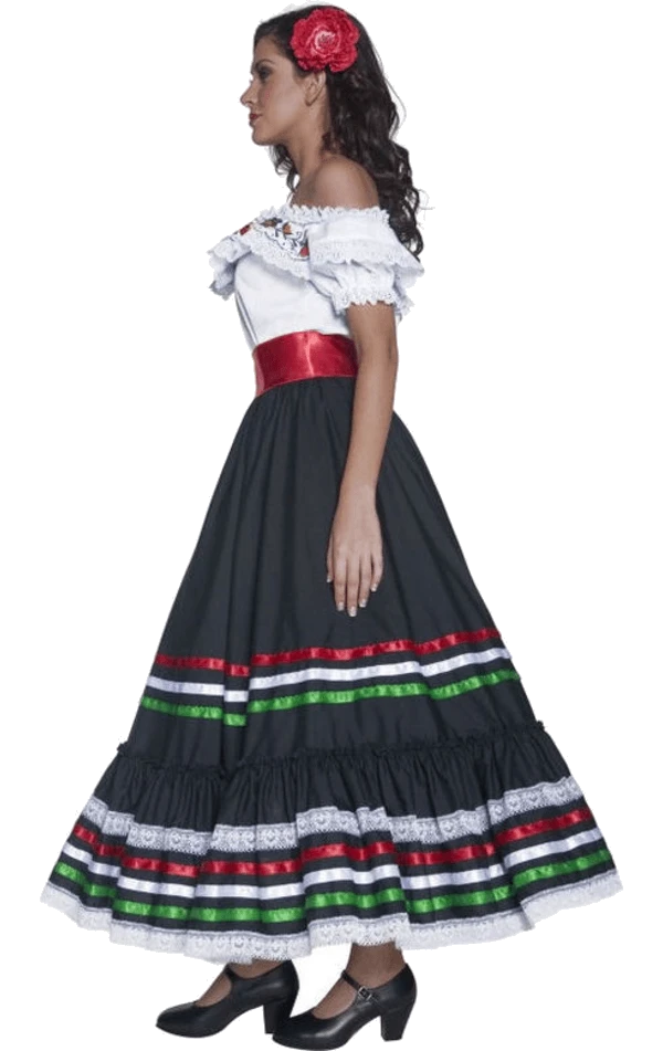 Smiffys Mexican Senorita Costume 2 Smiffys Mexican Senorita Costume - Image 2