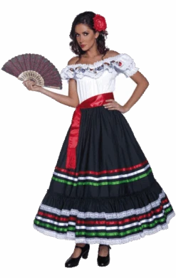Smiffys Mexican Senorita Costume