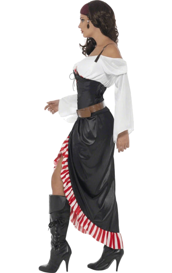 Smiffys Womens Pirate Stunner Costume 2 Smiffys Womens Pirate Stunner Costume - Image 2