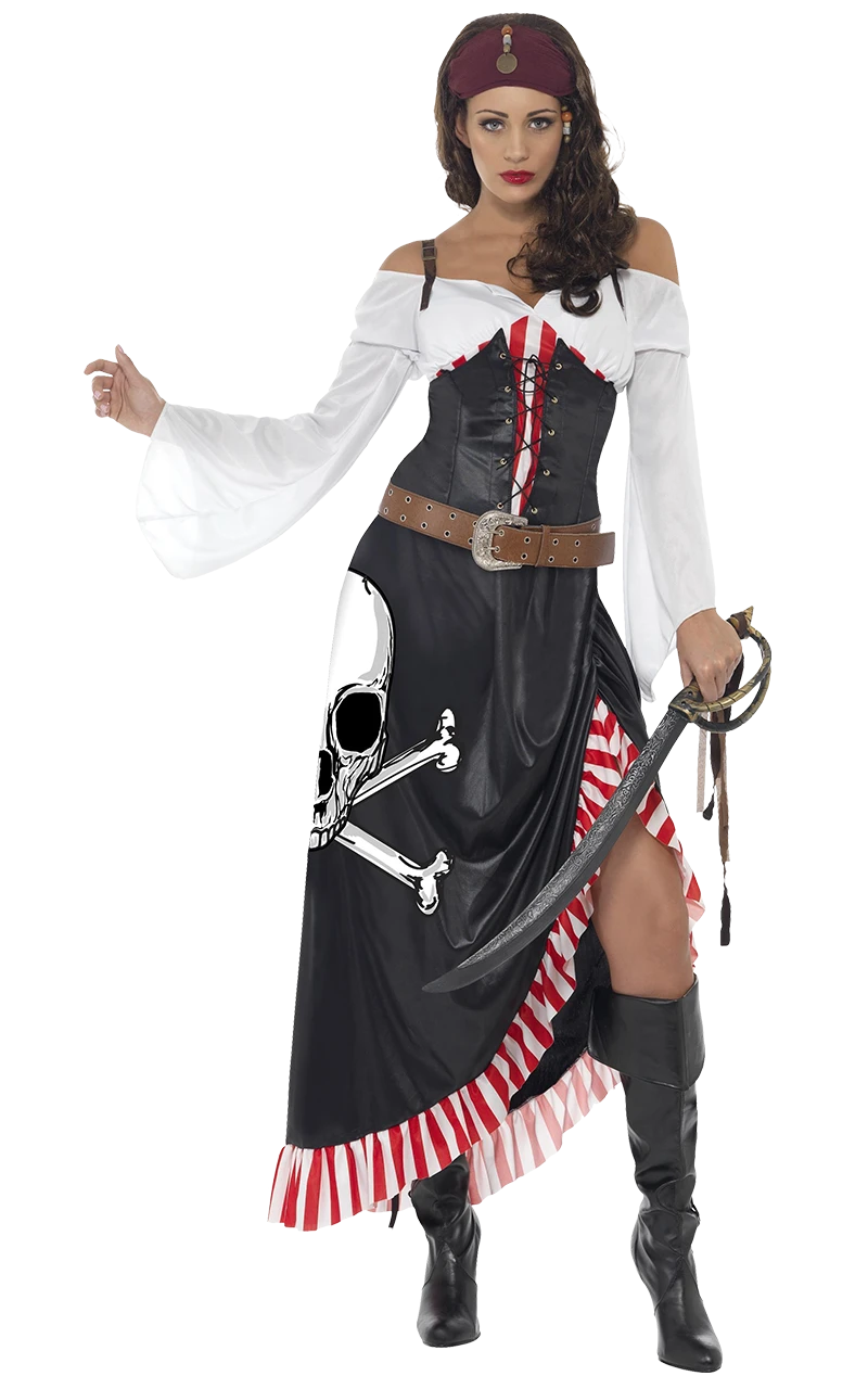 Smiffys Womens Pirate Stunner Costume 1 Smiffys Womens Pirate Stunner Costume
