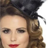 Smiffys Black Top Hat Headband