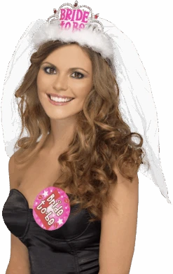 Smiffys Bride To Be Tiara