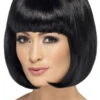 Smiffys Black Long Bob Wig -Smiffys Sale Store 00016215p