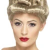 Smiffys 40s Light Blonde Wig Accessory -Smiffys Sale Store 00016233p