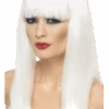 Smiffys Long White Wig With Fringe 2 Smiffys Long White Wig With Fringe -Smiffys Sale Store 00016257p