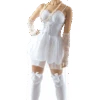 Womens 80s Virgin Bride Costume 2 Womens 80s Virgin Bride Costume -Smiffys Sale Store 00016292p