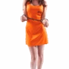 Ladies Orange Convict Dress