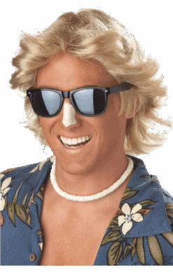 70s Light Blonde Wig